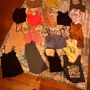 Free People and many more lot of 18 tank tops !!!!!